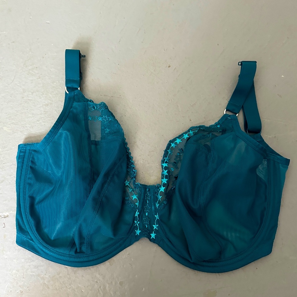 elomi blue star unlined bra size 32N